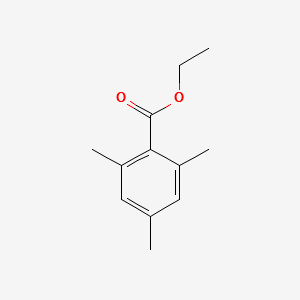 Ethyl 2,4,6-trimethylbenzoate structure, CAS 1754-55-8