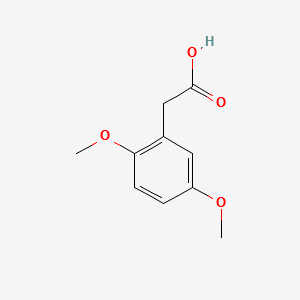 (2,5-Dimethoxyphenyl)acetic acid structure, CAS 1758-25-4