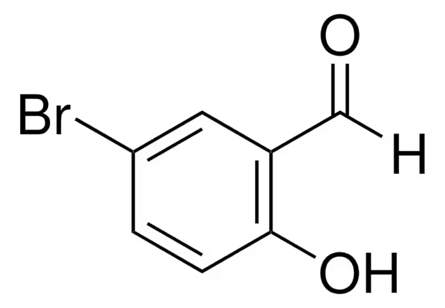 5-Bromosalicylaldehyde structure, CAS 1761-61-1