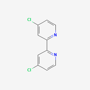 4,4'-Dichloro-2,2'-bipyridine structure, CAS 1762-41-0