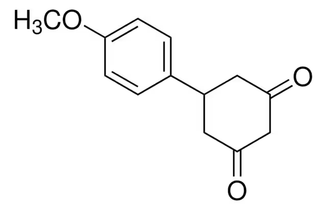 5-(4-Methoxyphenyl)cyclohexane-1,3-dione structure, CAS 1774-12-5
