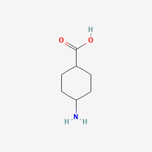 4-Aminocyclohexanecarboxylic acid structure, CAS 1776-53-0