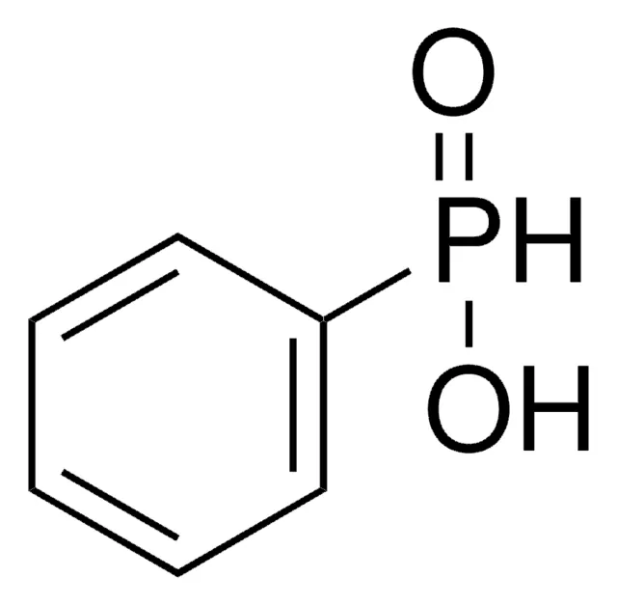 Phenylphosphinic acid structure, CAS 1779-48-2
