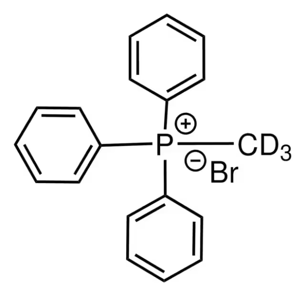 Methyltriphenylphosphonium bromide structure, CAS 1779-49-3