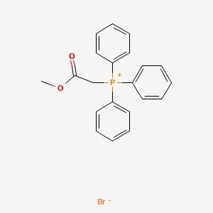 (Carbomethoxymethyl)triphenylphosphonium bromide structure, CAS 1779-58-4