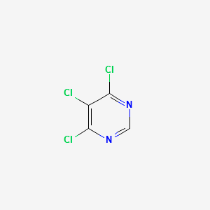 4,5,6-Trichloropyrimidine structure, CAS 1780-27-4