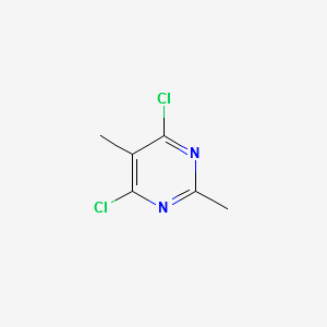 4,6-Dichloro-2,5-dimethylpyrimidine structure, CAS 1780-33-2