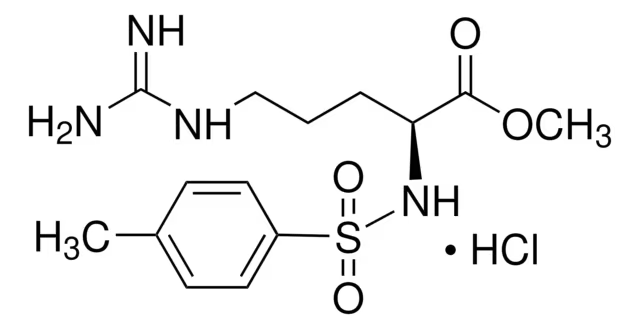 N-4-Tosyl-L-arginine methyl ester hydrochloride structure, CAS 1784-03-8