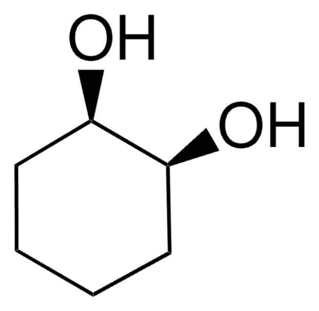 cis-1,2-Cyclohexanediol structure, CAS 1792-81-0
