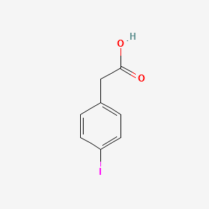 4-Iodophenylacetic acid structure, CAS 1798-06-7