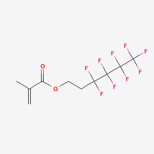 2-(Perfluorobutyl)ethyl methacrylate structure, CAS 1799-84-4