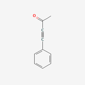 4-Phenyl-3-butyn-2-one structure, CAS 1817-57-8