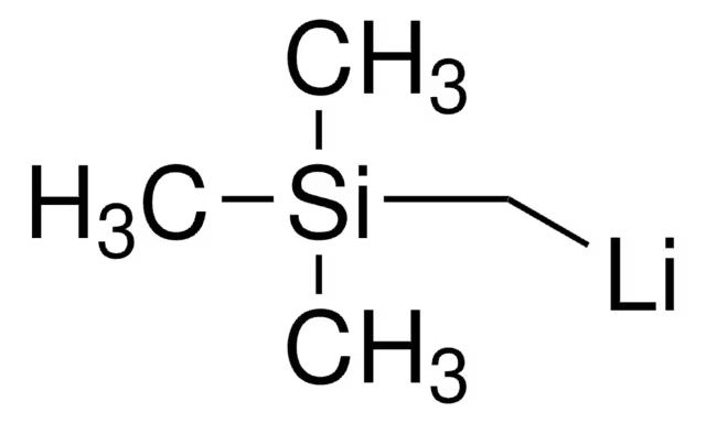 (Trimethylsilyl)methyllithium structure, CAS 1822-00-0
