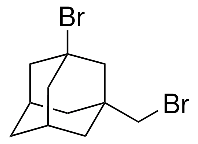 1-Bromo-3-(bromomethyl)adamantane structure, CAS 1822-25-9