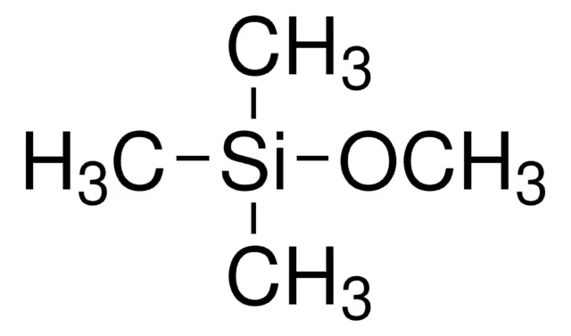 Trimethylmethoxysilane structure, CAS 1825-61-2