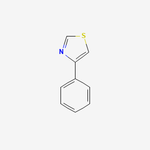 4-phenyl-1,3-thiazole structure, CAS 1826-12-6