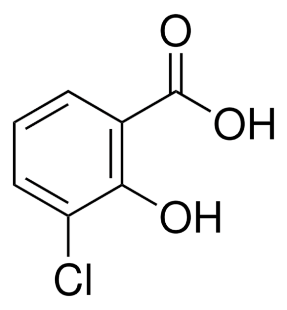 3-Chlorosalicylic acid structure, CAS 1829-32-9