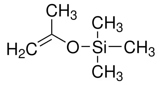 2-(Trimethylsilyloxy)propene structure, CAS 1833-53-0