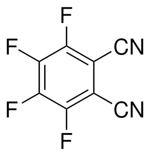 3,4,5,6-Tetrafluorophthalonitrile structure, CAS 1835-65-0