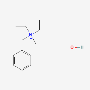 Benzyltriethylammonium hydroxide structure, CAS 1836-42-6