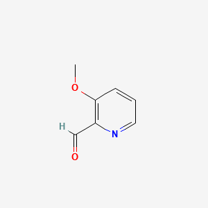 3-Methoxypyridine-2-carboxaldehyde structure, CAS 1849-53-2