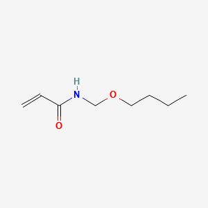 N-(Butoxymethyl)acrylamide structure, CAS 1852-16-0