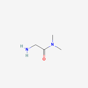2-Amino-N,N-dimethylacetamide structure, CAS 1857-19-8
