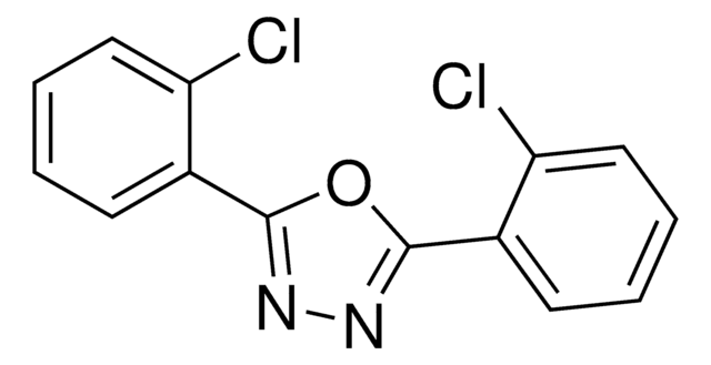 2,5-Bistrifluoromethyl-1,3,4-oxadiazole structure, CAS 1868-48-0