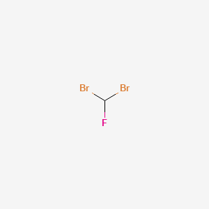 Dibromofluoromethane structure, CAS 1868-53-7