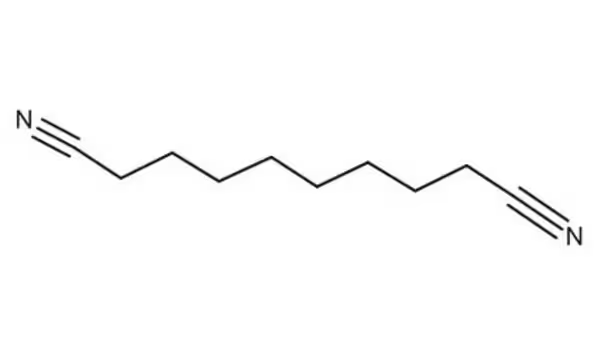 Sebaconitrile structure, CAS 1871-96-1