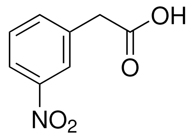 3-Nitrophenylacetic acid structure, CAS 1877-73-2