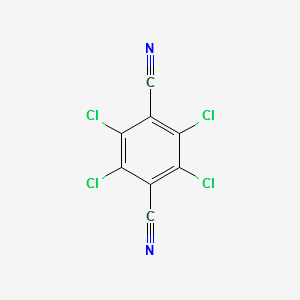 Tetrachloroterephthalonitrile structure, CAS 1897-41-2