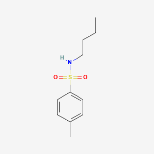 N-Butyltoluene-4-sulfonamide structure, CAS 1907-65-9