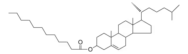Cholesteryl laurate structure, CAS 1908-11-8