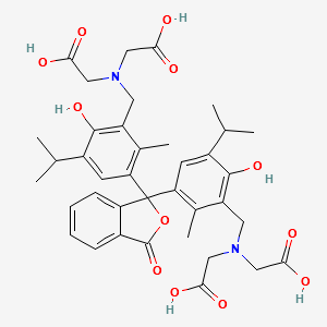 Thymolphthalein Complexone structure, CAS 1913-93-5