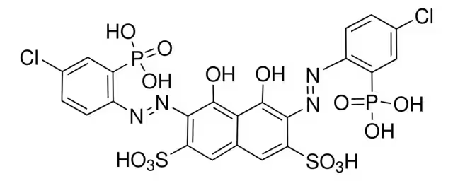 Chlorophosphonazo III structure, CAS 1914-99-4