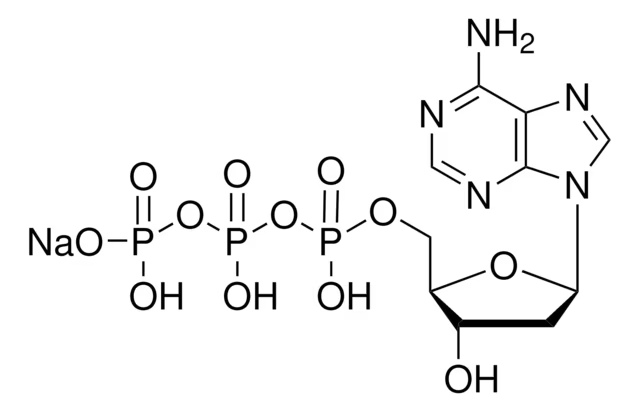 2'-Deoxyadenosine 5'-triphosphate structure, CAS 1927-31-7