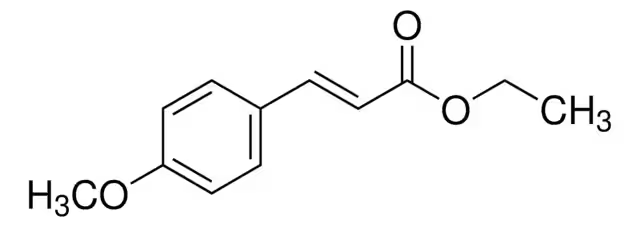 4-Methoxycinnamic acid ethyl ester structure, CAS 1929-30-2