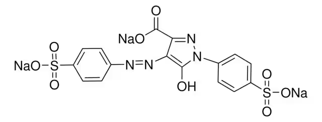 Acid Yellow 23 structure, CAS 1934-21-0