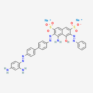 Direct Black 38 structure, CAS 1937-37-7