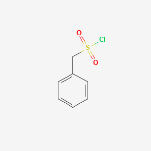 alpha-Toluenesulfonyl chloride structure, CAS 1939-99-7