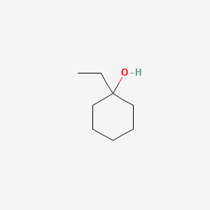 1-Ethylcyclohexanol structure, CAS 1940-18-7