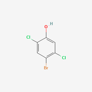 4-Bromo-2,5-dichlorophenol structure, CAS 1940-42-7