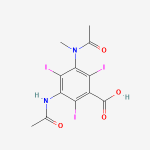 Metrizoic acid structure, CAS 1949-45-7