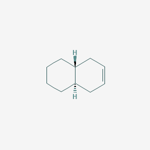 (4aR,8aR)-rel-1,2,3,4,4a,5,8,8a-Octahydronaphthalene structure, CAS 2001-50-5