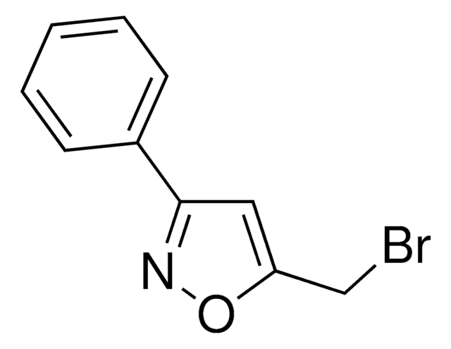 5-(Bromomethyl)-3-phenylisoxazole structure, CAS 2039-50-1