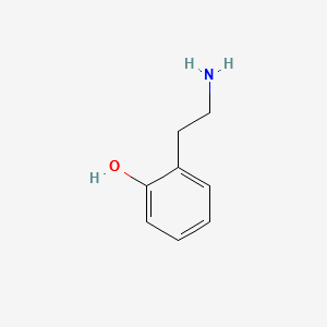 2-(2-Aminoethyl)phenol structure, CAS 2039-66-9