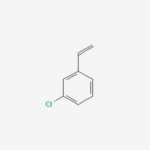 3-Chlorostyrene structure, CAS 2039-85-2