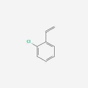 2-Chlorostyrene structure, CAS 2039-87-4