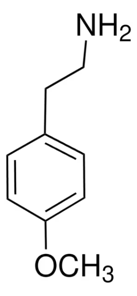 2-Methoxyphenethylamine structure, CAS 2045-79-6